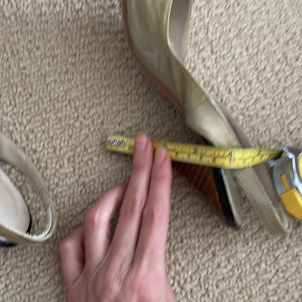 Cap Toe Slingback Emerson Fry Pumps w dust bag - Picture 6 of 7